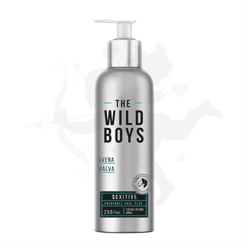Lubricante anal con avena y malva The Wild Boys 250Gr.
